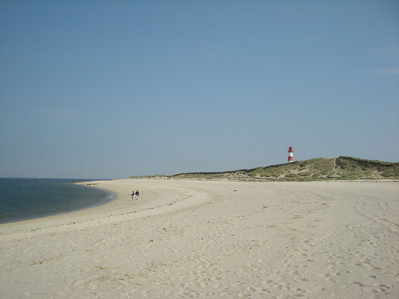 Leuchtturm am Lister Ellenbogen
