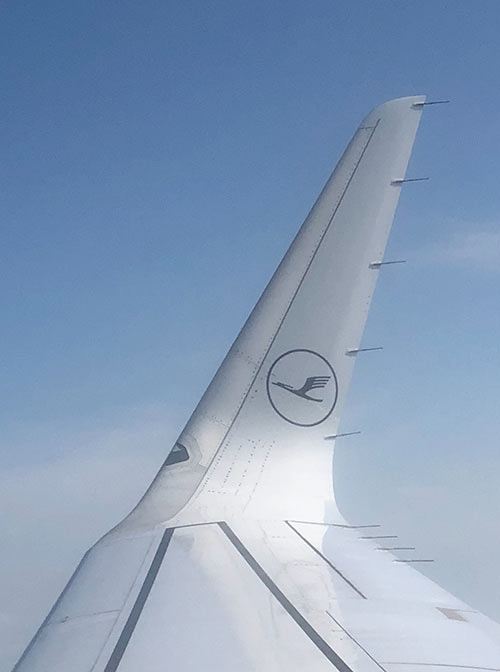 Über den Wolken - Flugzeug
