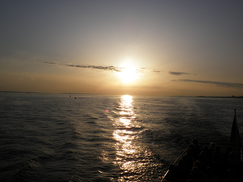 Sonnenuntergang am Bodensee
